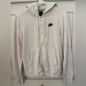 Nike Cream Full-Zip Hoodie